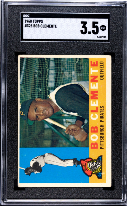 1960 Topps Bob Clemente #326 SGC 3.5 Pirates