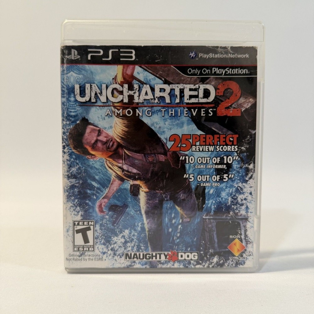 Uncharted 2 Among Thieves Sony PlayStation 3 Action Adventure Video Game