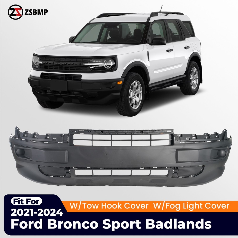 For 2021-2024 Ford Bronco Sport Front Lower Bumper Cover Fascia M1PZ17626C