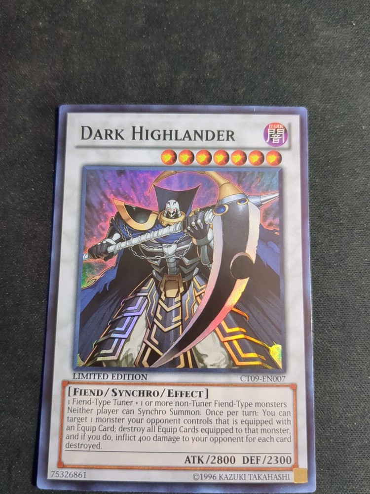 Dark Highlander CT09-EN007 2012 Collectors Tin Limited Edition