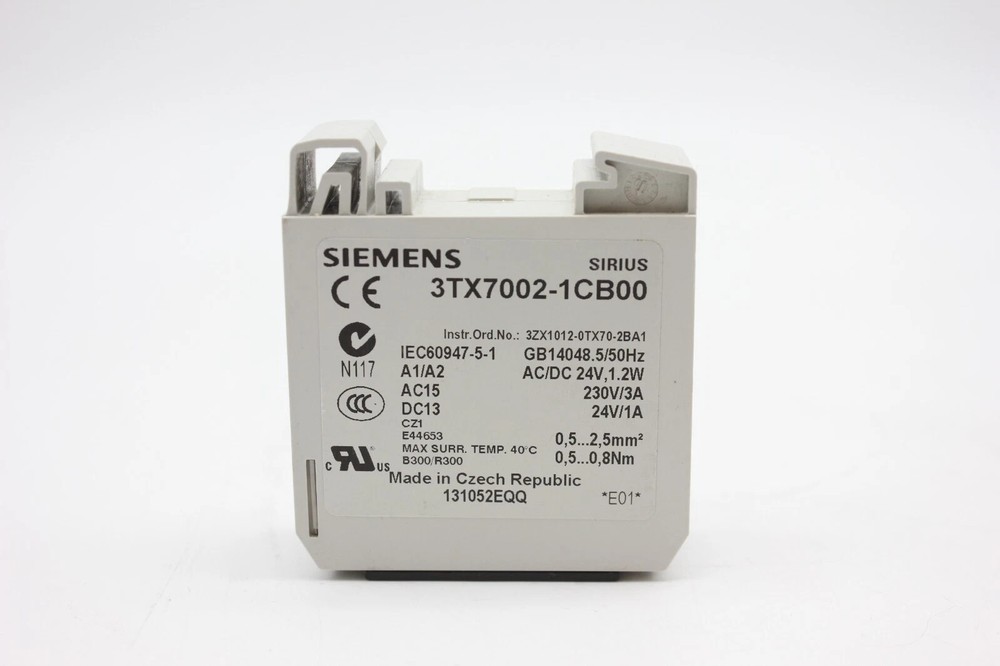 Siemens 3TX7002-1CB00
