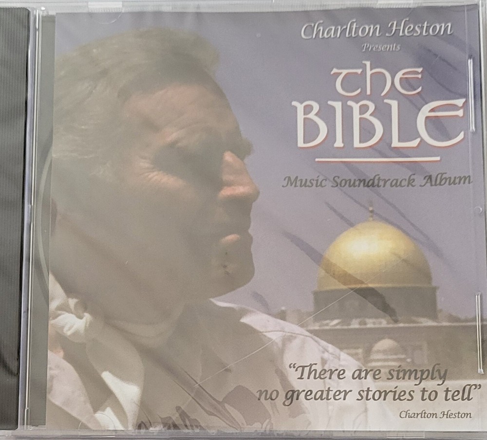 Charlton Heston Presents the Bible Music Soundtrack Factory Sealed CD Classic US