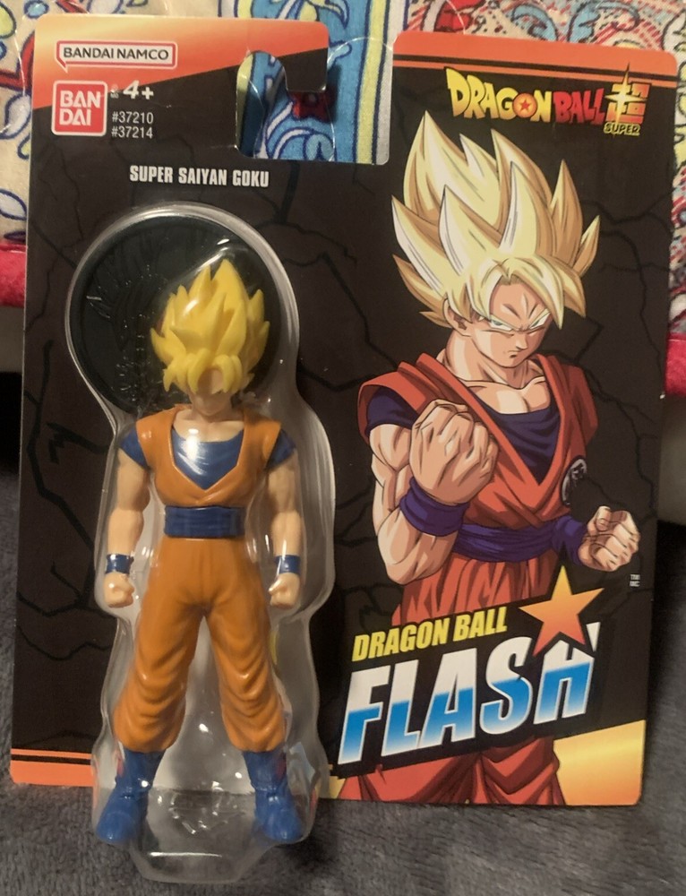Bandai DragonBall Flash Super Saiyan Goku Action Figure Collectible