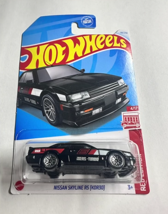 2024 Hot Wheels Nissan Skyline RS (KDR30) Red Edition 4/12 Exclusive to Target Collectible Car