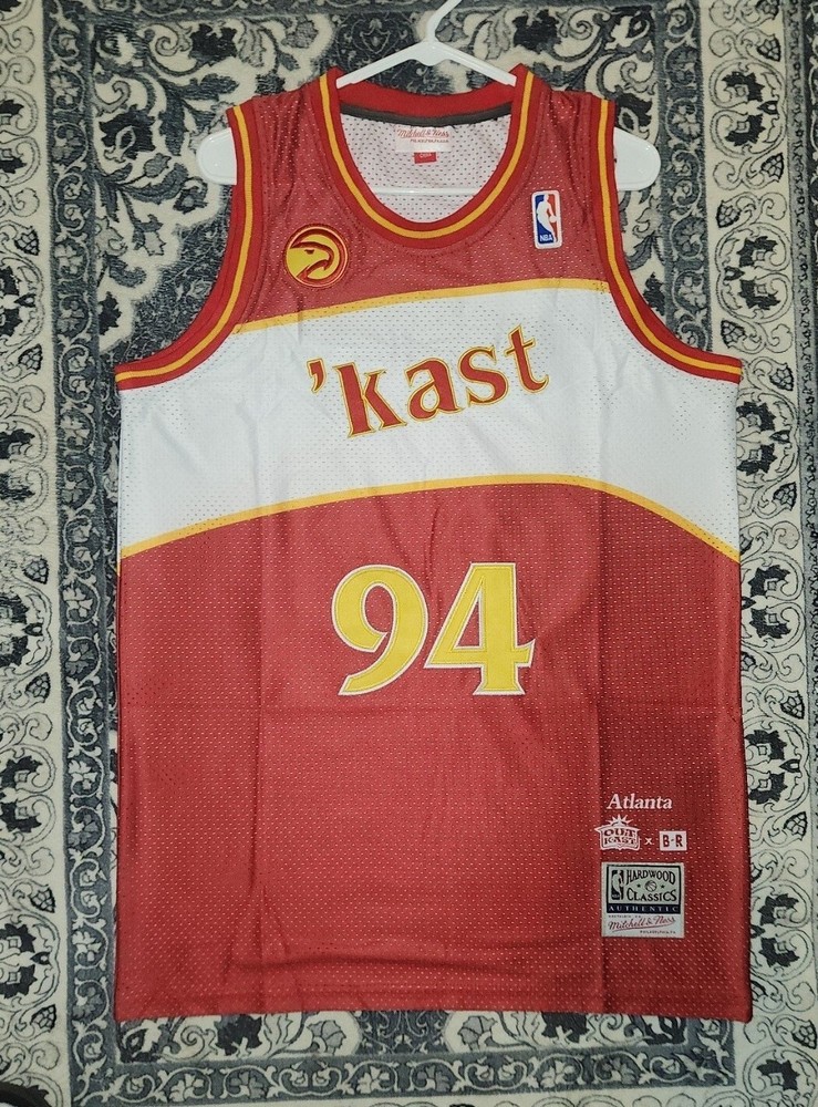 Atlanta Hawks X Outkast Stitched Jersey Mens Medium NWT