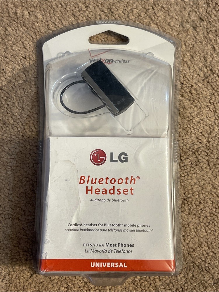 Verizon Wireless LG Bluetooth Headset Cordless Mobile Phone Universal LBT210Z
