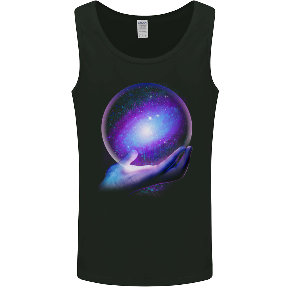 My Universe Planets Astronomy Space Galaxy Mens Vest Tank Top