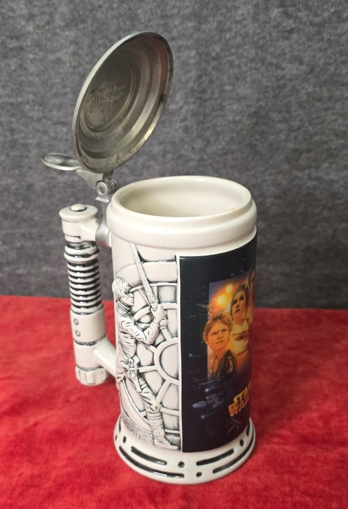 Star Wars Special Edition 1998 Drew Struzan Artwork Darth Vader Skywalker Stein