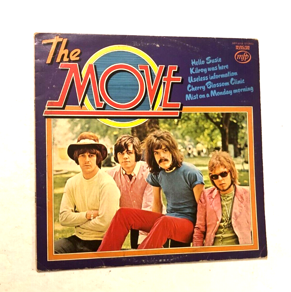 The Move MFP 5018 Stereo MFP EMI Records UK Import Rock Vintage 1974 LP Vinyl