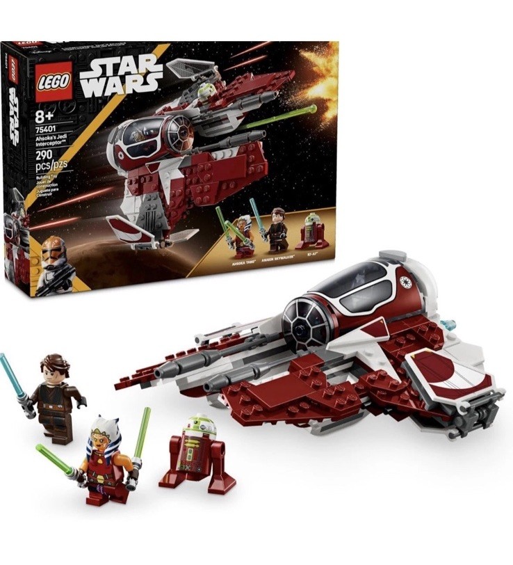 LEGO Star Wars: The Clone Wars Ahsoka's Jedi Interceptor 75401