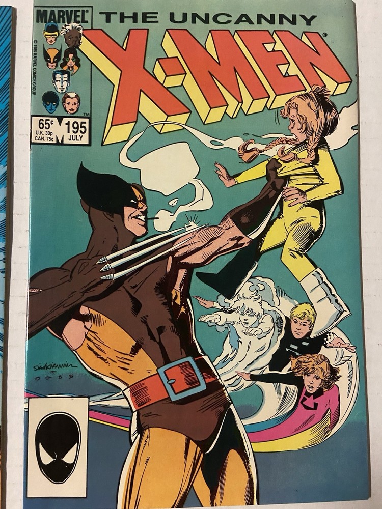 Uncanny X-Men Lot #193 194 195 196 197 Bronze Age Marvel Claremont Run