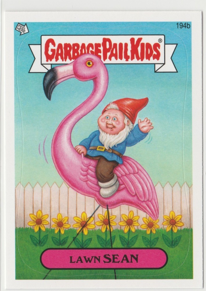 Lawn Sean #194b Garbage Pail Kids GPK 2013 Series 3 BNS3 Brand New