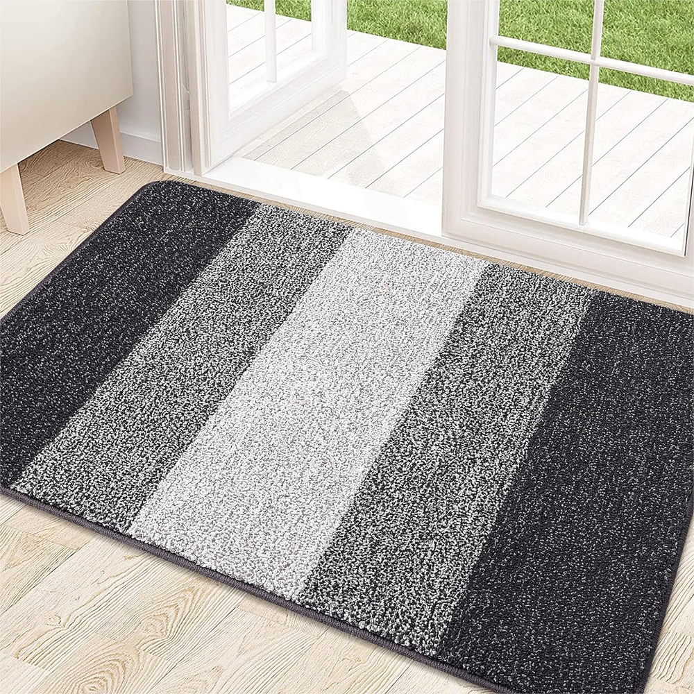 Indoor Door Mat, 32X20 Non-Slip Absorbent Dirt Trapper Entrance Mat, Low-Profile