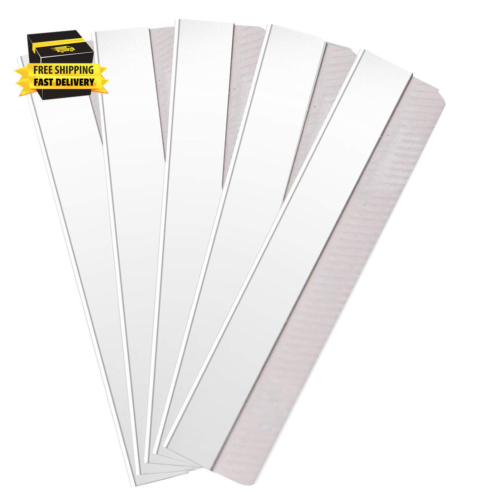 100Pcs Heavy-Duty Single Edge Industrial Razor Blades Disposable Steel Straight Edge Utility Knife Blades