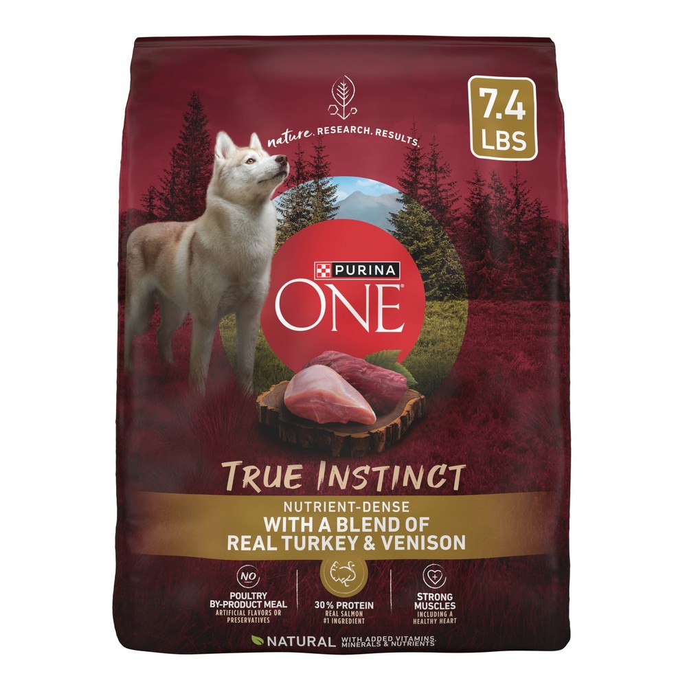 One True Instinct Dry Dog Food for Adult Dogs, 7.4 lb Bag