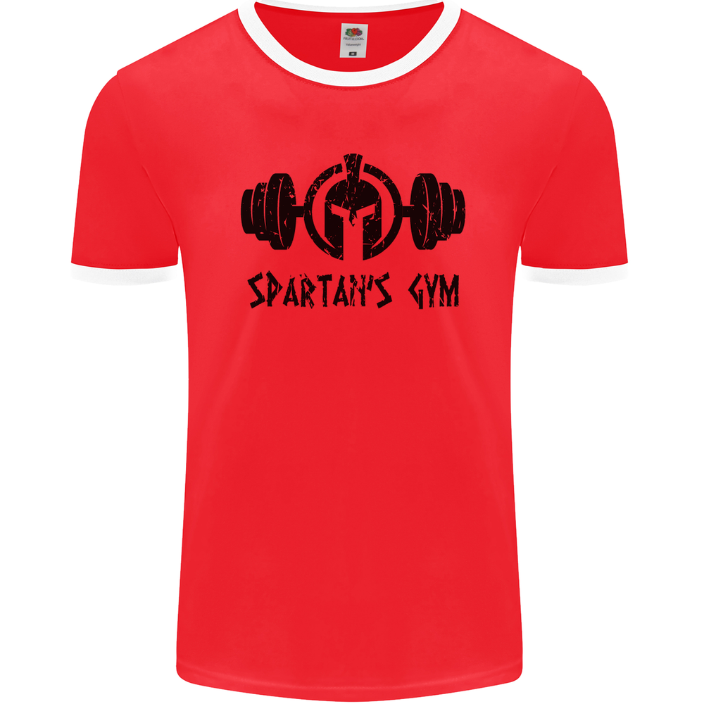 Spartans Gym Mens Ringer T-Shirt FotL