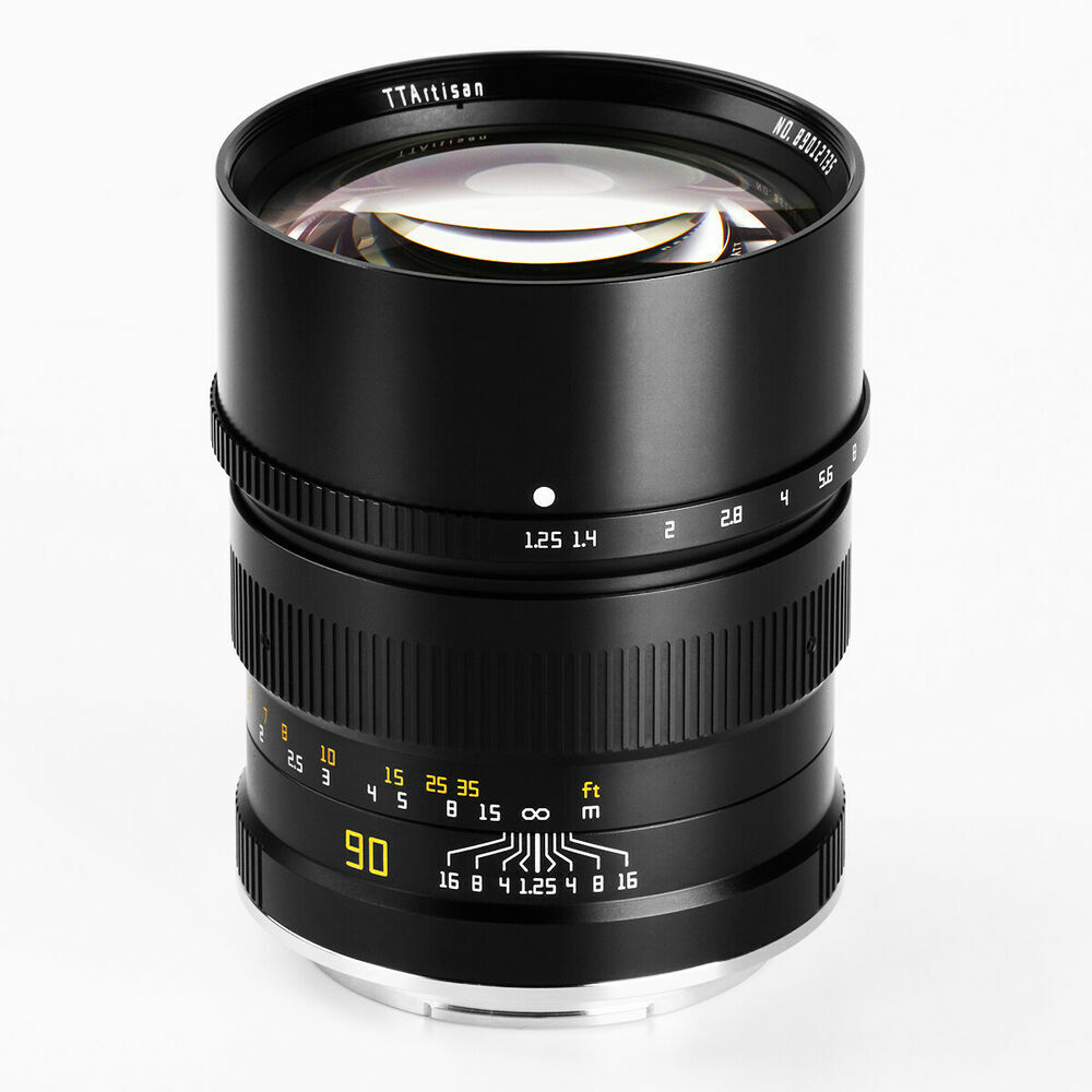 TTArtisan 90mm F1.25 Manual Lens for Fujifilm GFX Mount