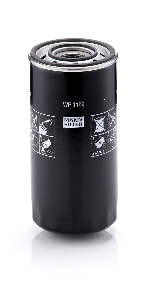 WP 1169 MANN FILTER oil filter for Astra, Fiat, Irisbus, Iveco, Man