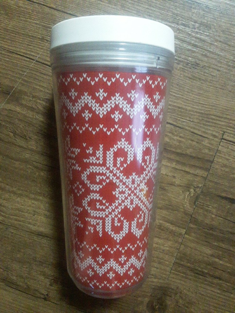Thermos Snowflake Travel Tumbler, 16 oz -
