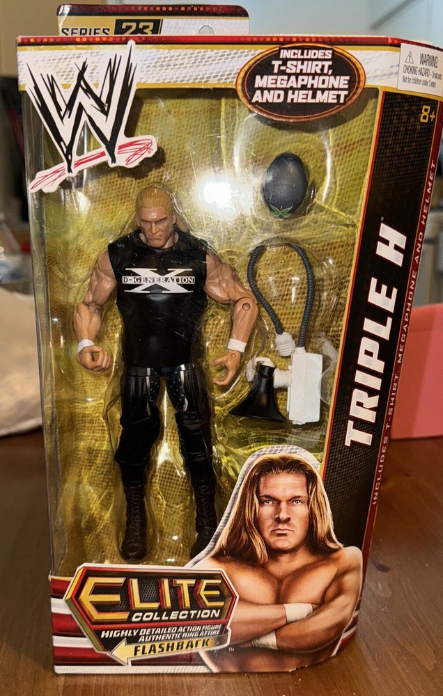 WWE Elite Collection Series 23 TRIPLE H DX Mattel Action Figure