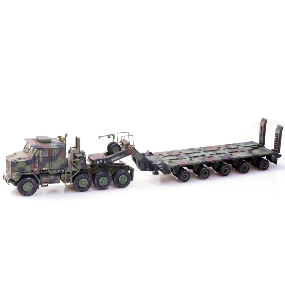 1/72 Diecast Alloy US Army M1070 Heavy Transport Truck Vehicle Model Toy For Kid