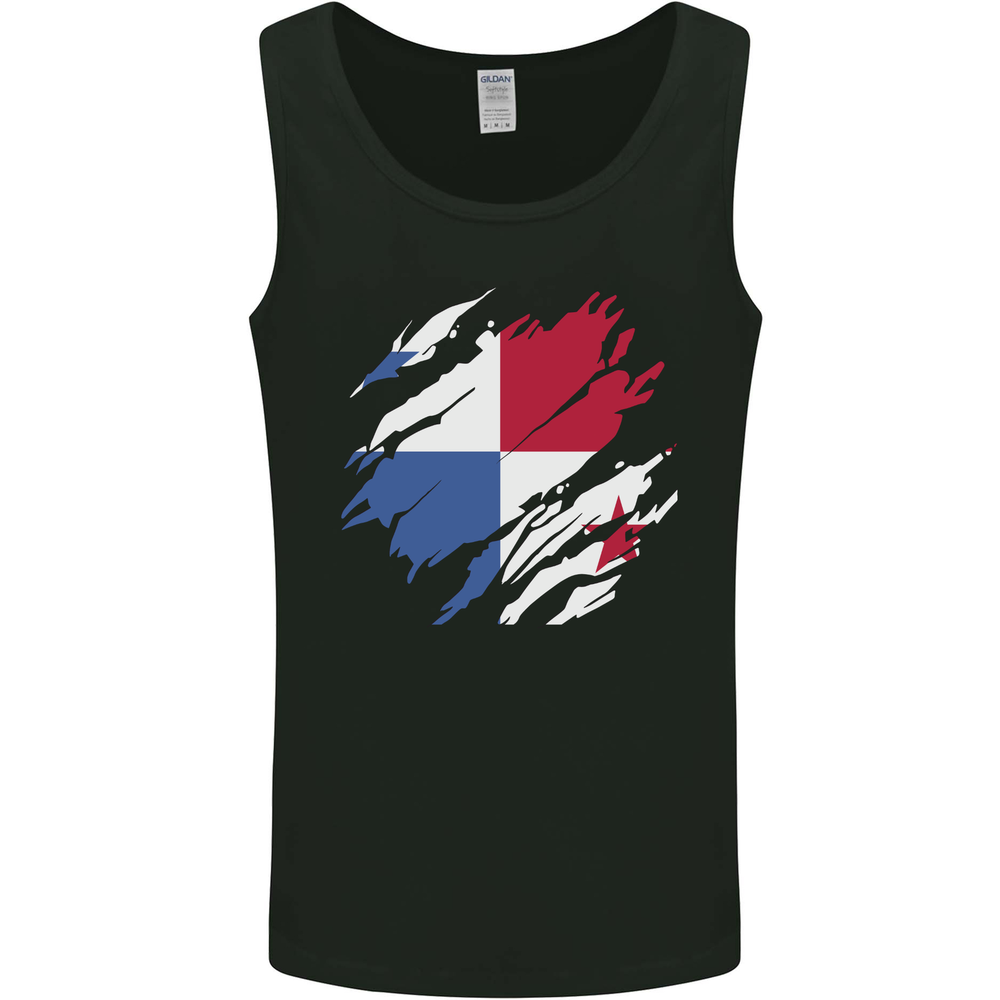 Torn Flag Panama Mens Vest Tank Top