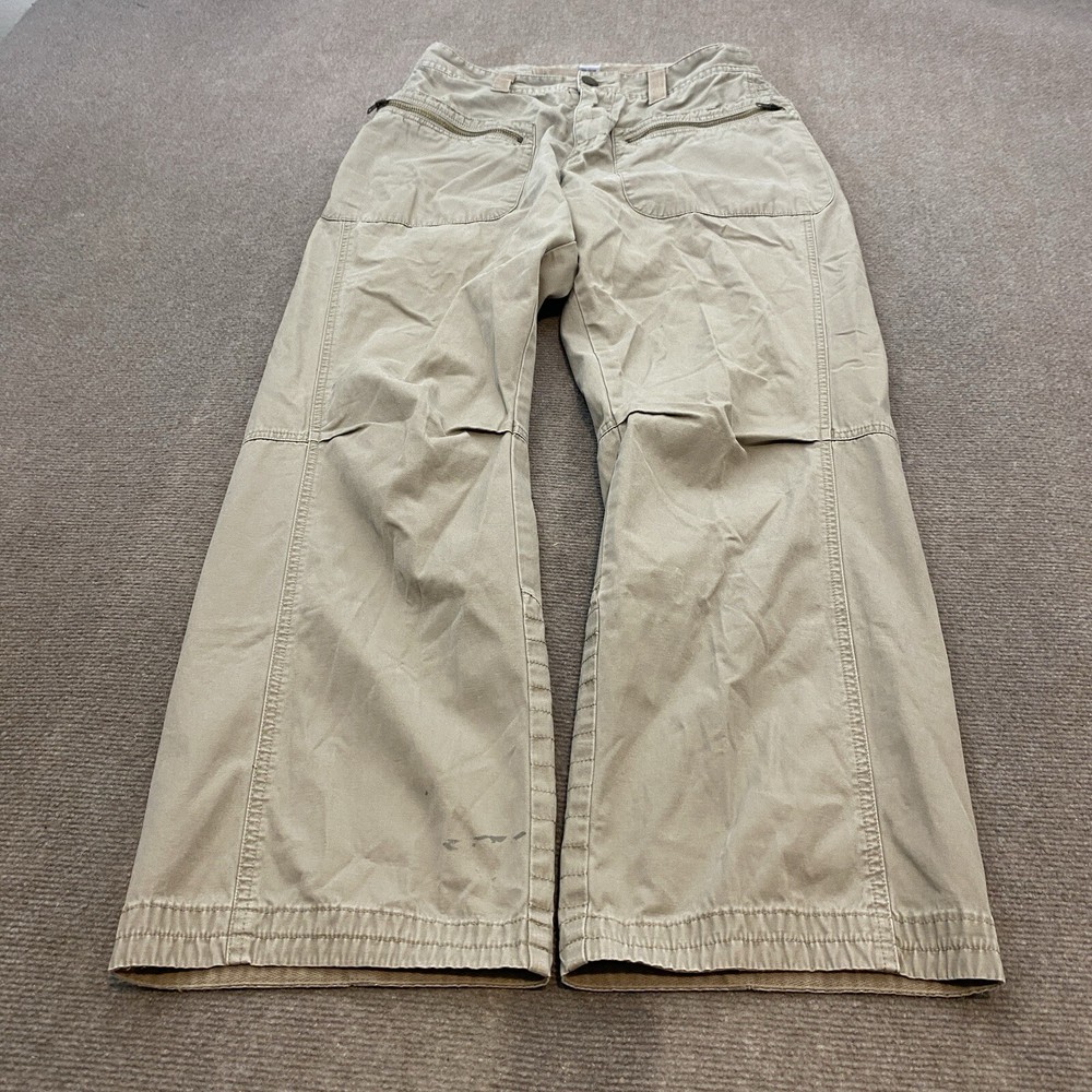 Vtg Gap Pants Adult Size 31 Fits 30x30 Tan Paratrooper Y2k Vintage Army Outdoor