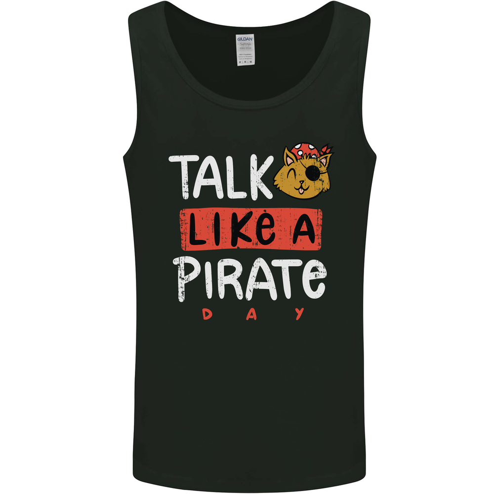 Talk Like a Pirate Day Mens Vest Tank Top