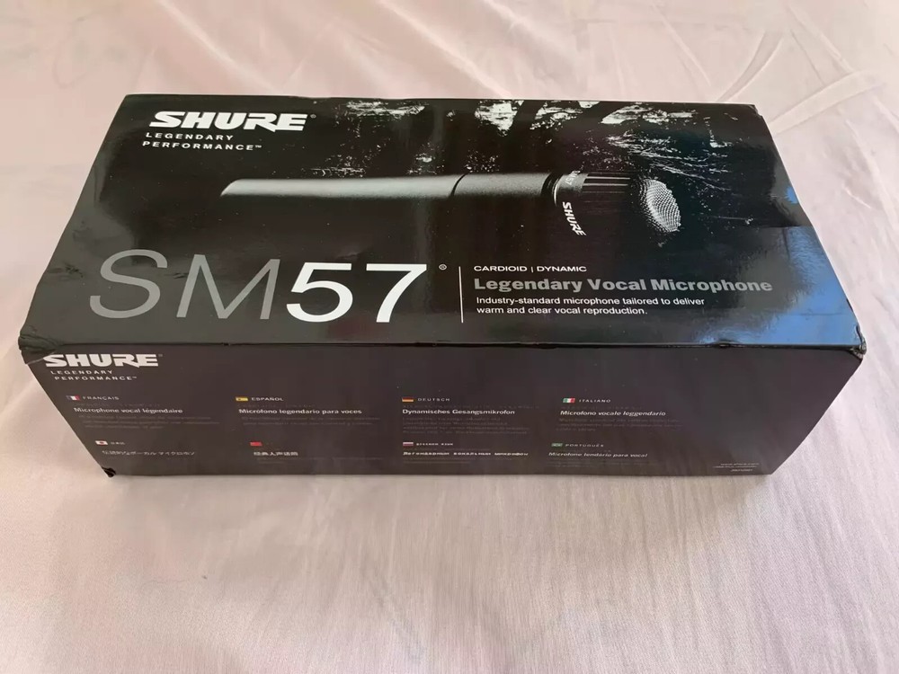 New Shure SM57 SM57-LC Cardioid Dynamic Wired Instrument Microphone Fast Ship