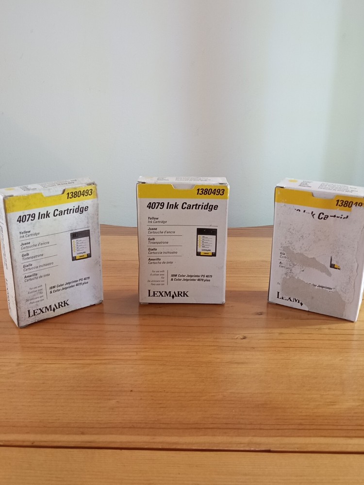 Lexmark 4079 Ink Cartridge 1380493 Lot Of 3 New🖨️🖨️🖨️