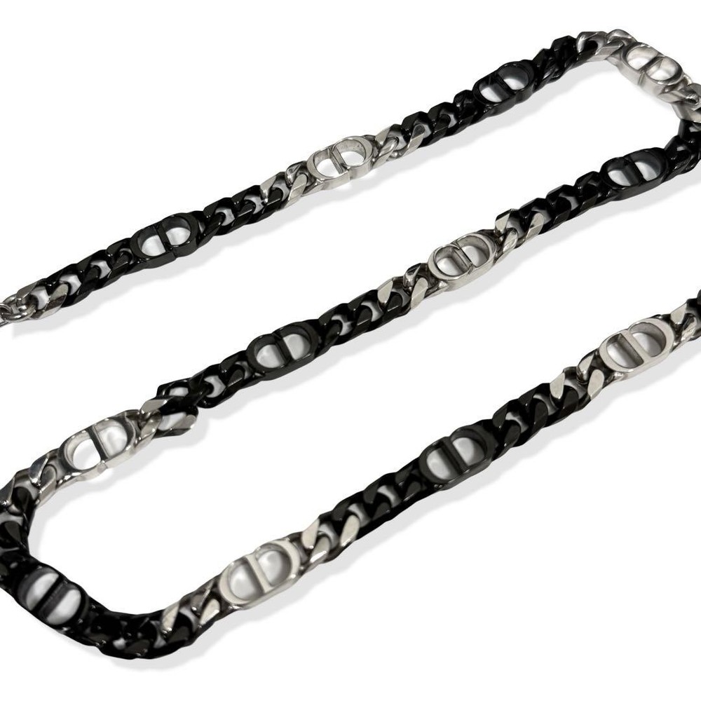 Dior CD Chain Icon Necklace in Gold or Silver