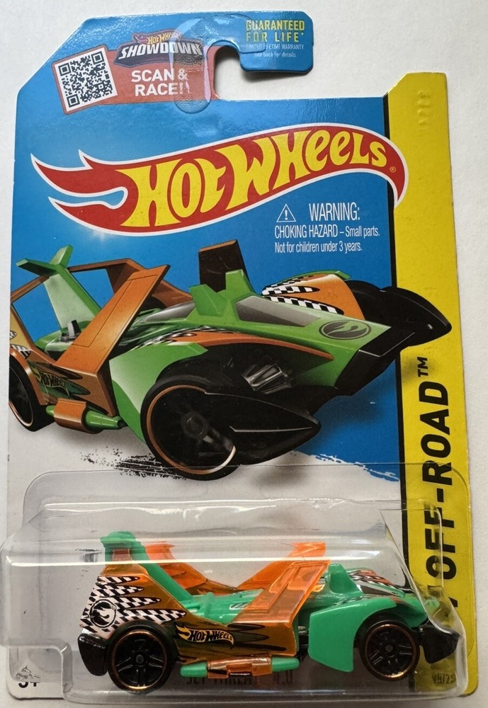 2015 Hot Wheels Jet Threat 4.0 HW OFF-ROAD Treasure Hunt Limited Edition 95/250 Rare Collectible Diecast Car