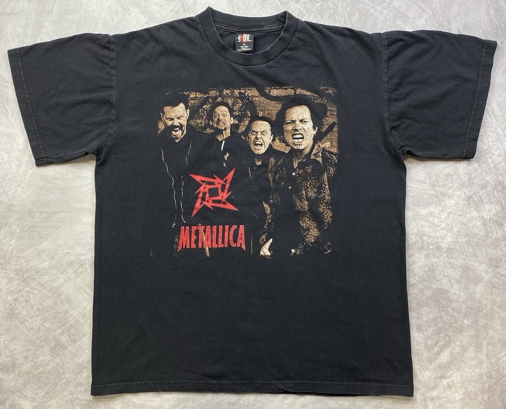 Vintage Metallica T-Shirt On The Load Again Tour 96/97 Size XL