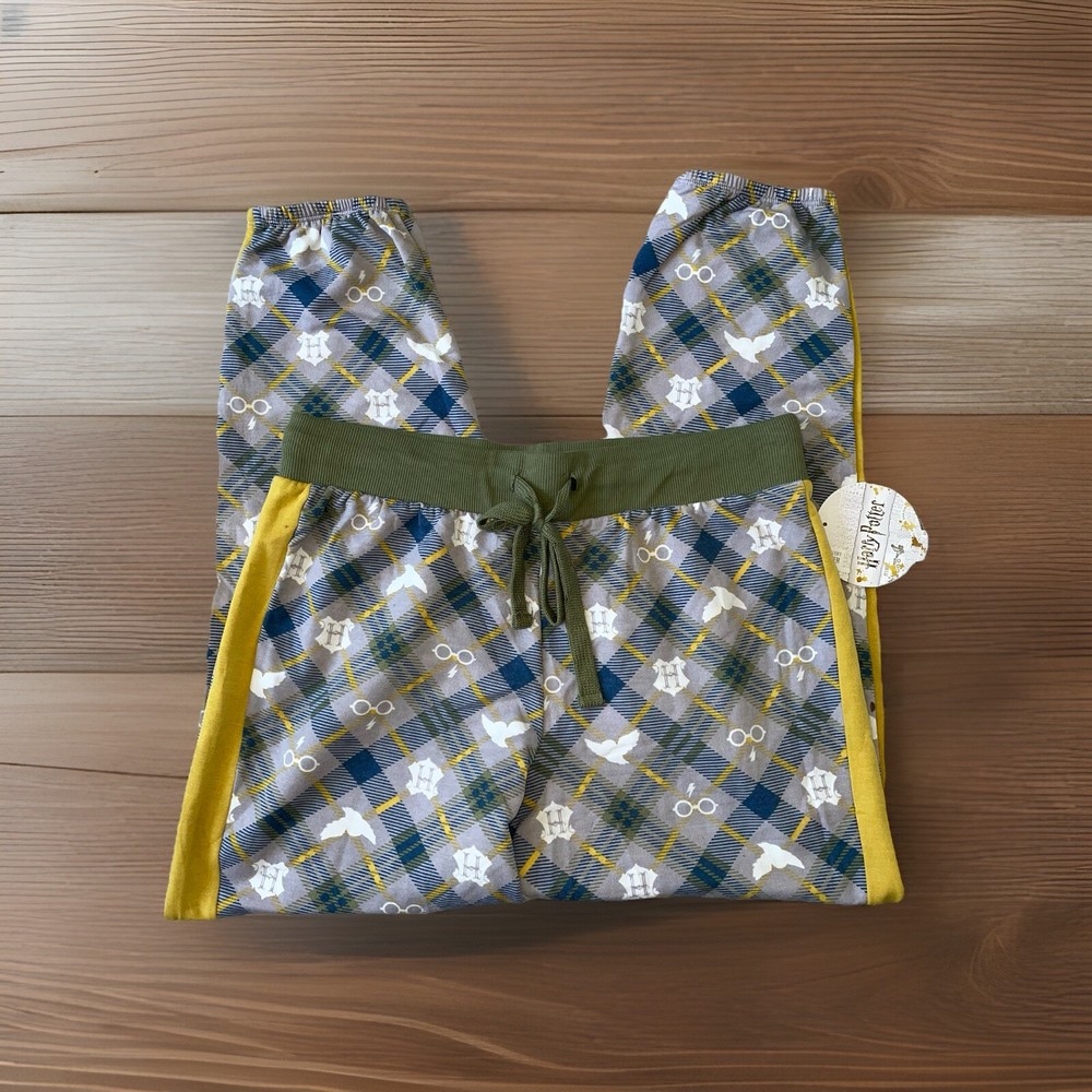 Harry Potter Pajama Pants Size M 8-10 New With Tags E1