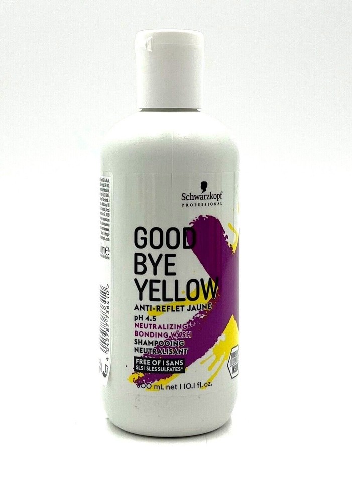 Schwarzkopf Good Bye Orange Anti-Brass Blonde Shampoo pH 4.5 10.1 oz