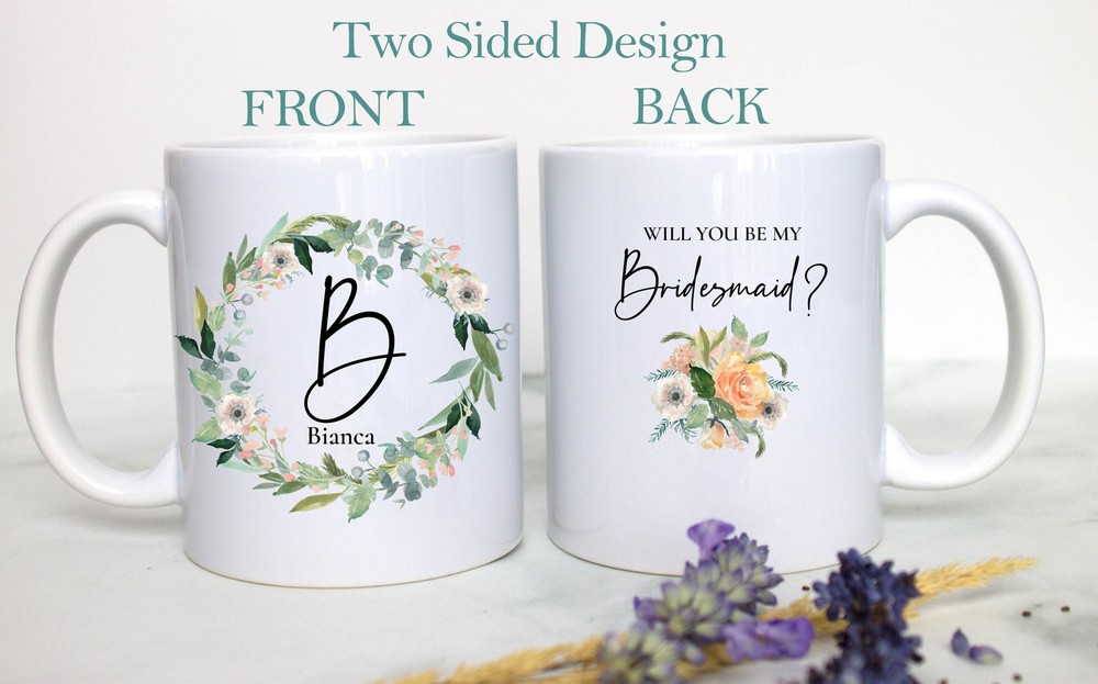 Bridesmaid Proposal Bridesmaid Mug Custom Personalized Mug Bridesmaid Gift