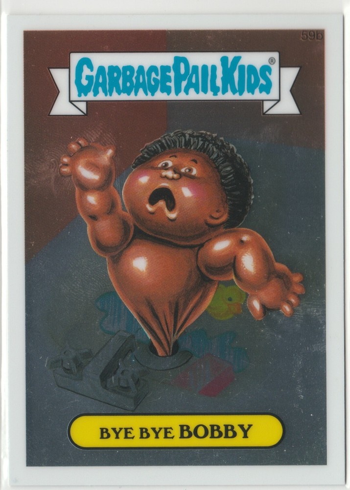 Bye Bye Bobby #59b Garbage Pail Kids 2014 Chrome Series 2 CS2 GPK Card
