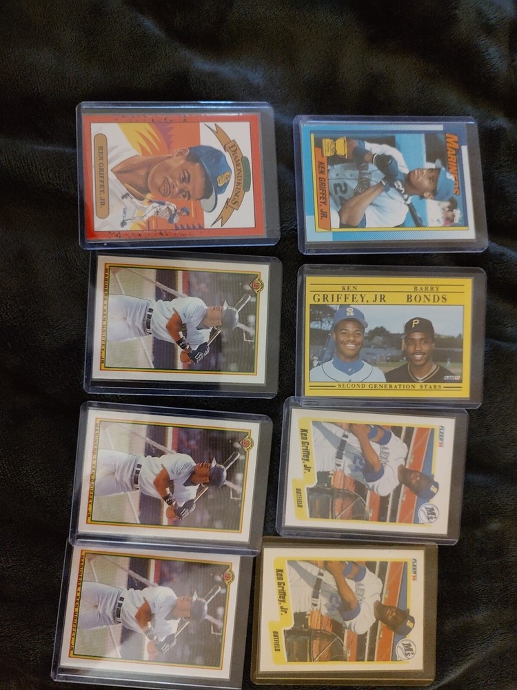 Ken Griffey Jr Error Card Lot (8) Cards 1 Of 1's Ultra Rare 🔥🔥🔥