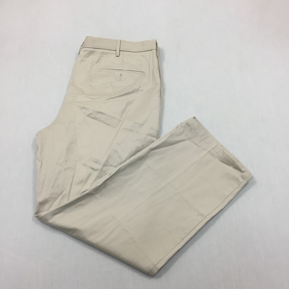Dockers D3 Chino Trousers Cotton Pants Straight Fit Mens Size 40W 32L Beige
