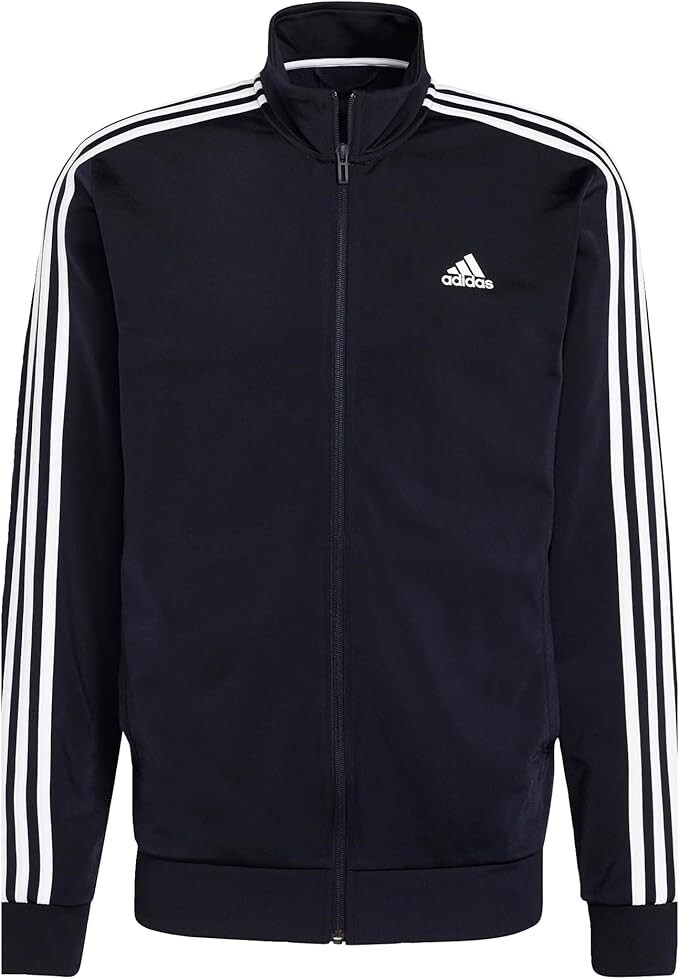 adidas Men s Essentials Warm-Up 3-Stripes Track Top