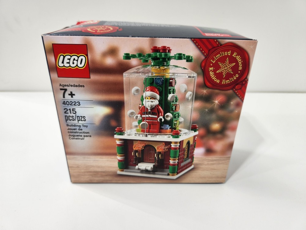 LEGO Seasonal Snowglobe Building Set 40223 Winter Holiday Decor-image