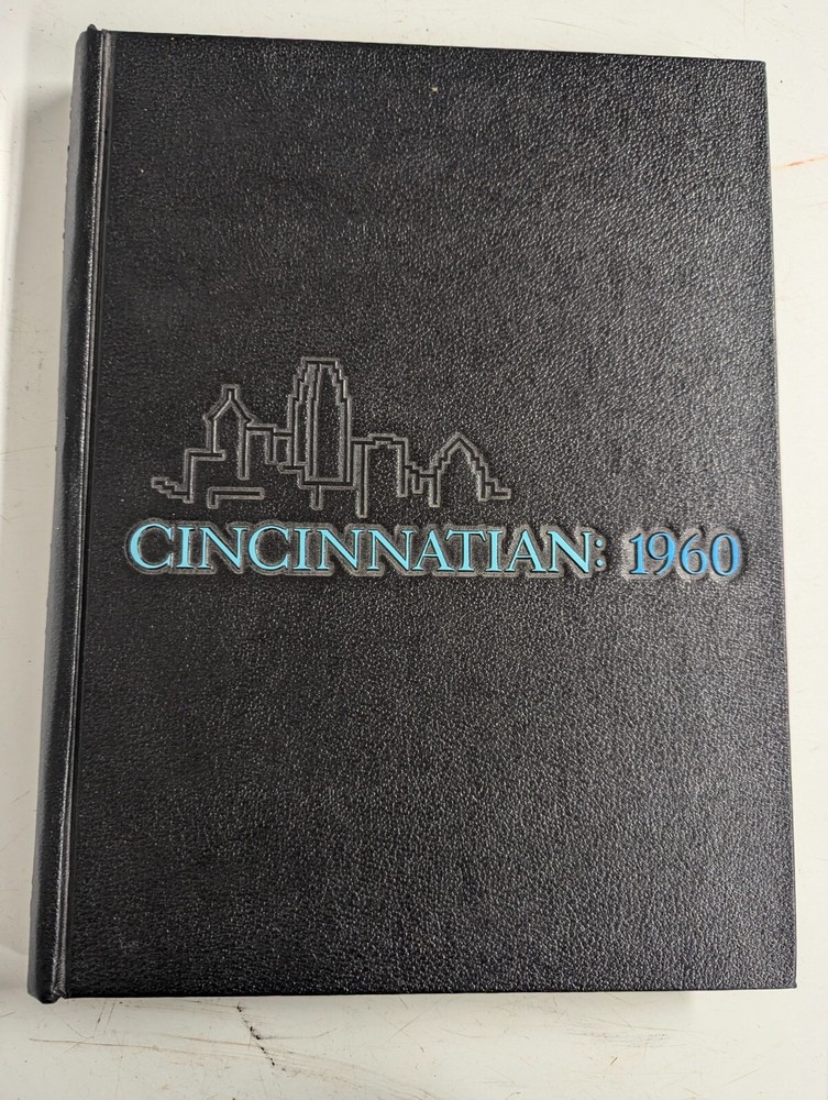 1960 UNIVERSITY OF CINCINNATI YEARBOOK CINCINNATIAN OHIO HOF NBA OSCAR ROBERTSON