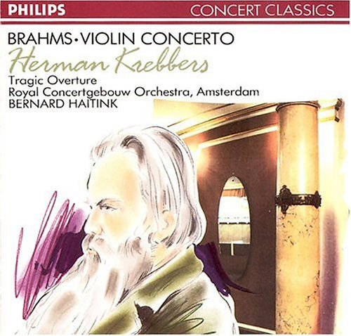 Brahms `Brahms: Violin Concerto/Tragic Overture; Herman Krebbers, Royal C CD NEW