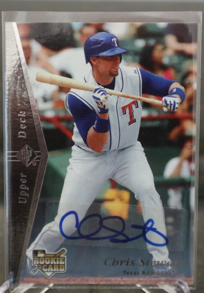2007 SP Rookie Edition - Autographs #180 Chris Stewart (AU, RC) Texas Rangers