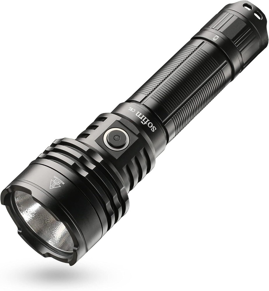 Tactical Flashlight Up to 531... C8L Rechargeable Flashlight with 3100 Lumens
