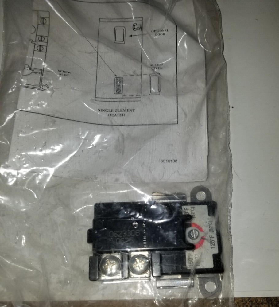 THERMOSTAT FOR DOUBLE ELEMENT TANKS ELECTRIC WATER HEATER - still in original-image