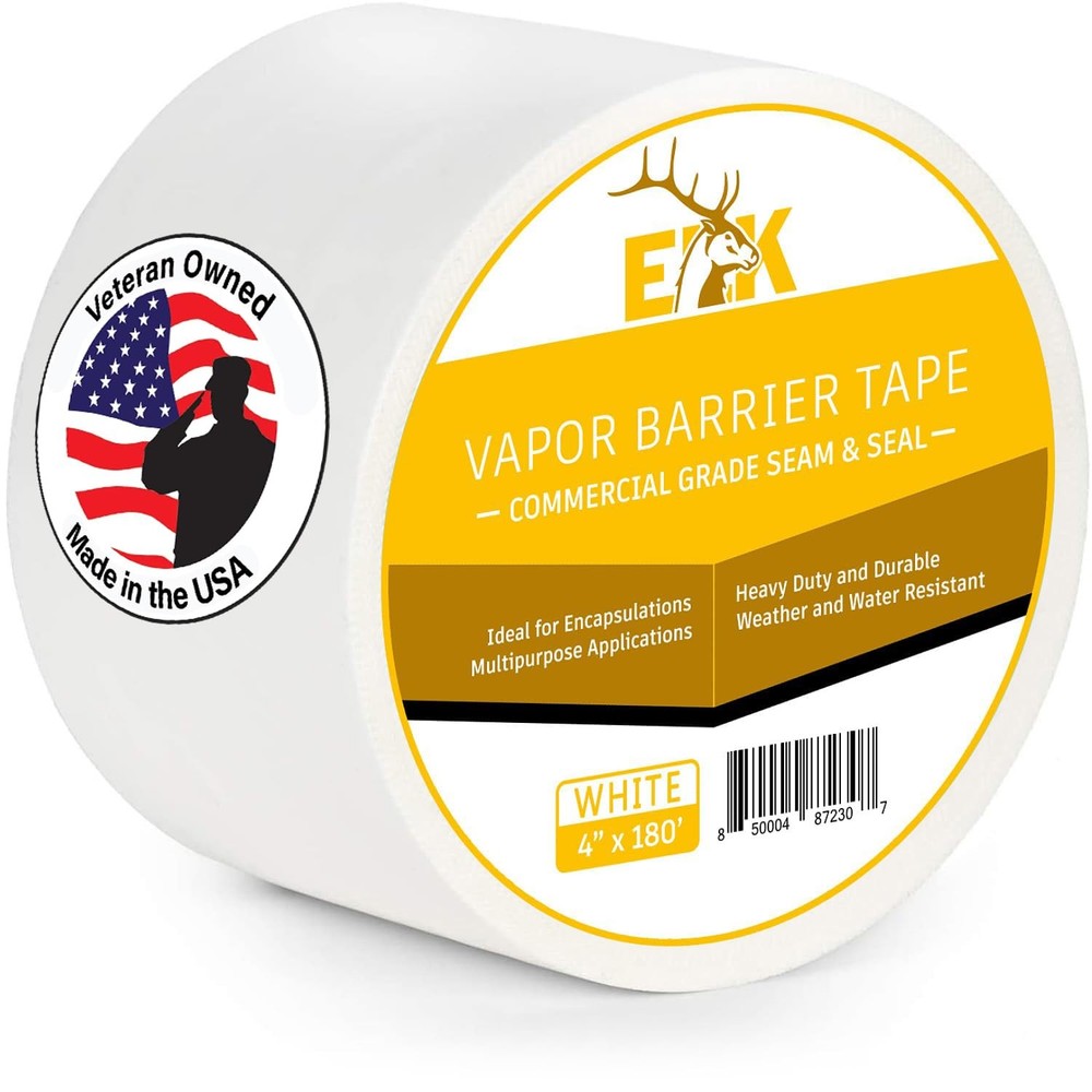 Elk Vapor Barrier Tape 9mm PE Polyethylene Moisture Barrier Seam Seal
