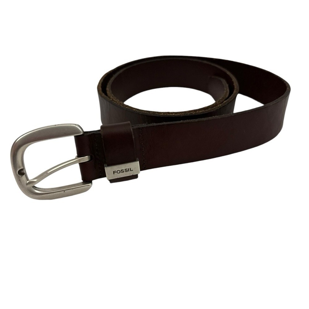 Fossil XL Leather Brown Belt for Men
