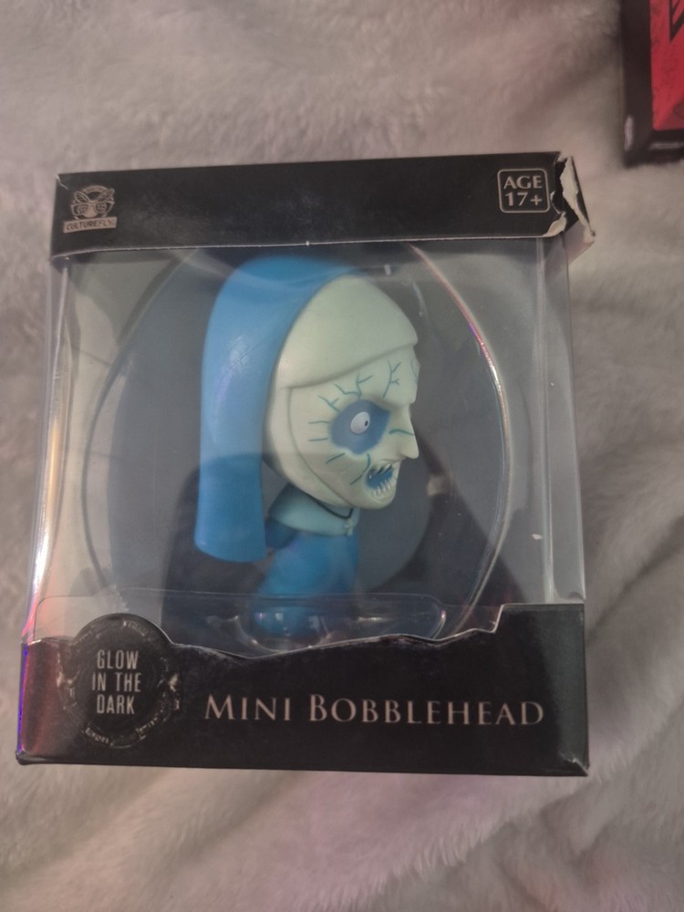 Culturefly The Nun Horror Glow in the Dark Mini Bobblehead Sealed