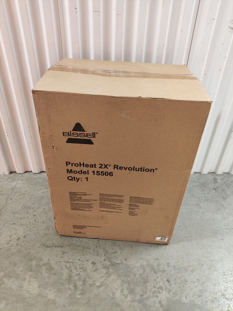 BISSELL ProHeat Upright Carpet Cleaner Blue 15489 Open Box Never Used